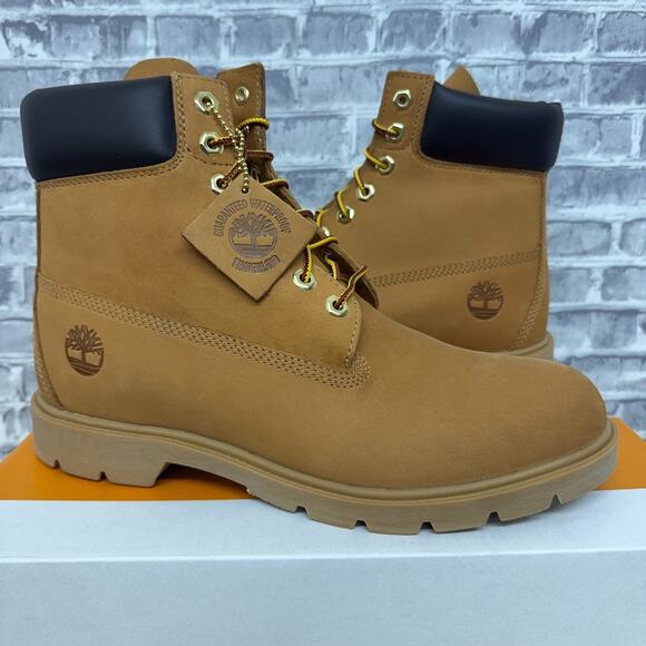 Timberland Classic 6 In Lace Waterproof Wheat TB118094 231 Mens Size 10 New main image 8